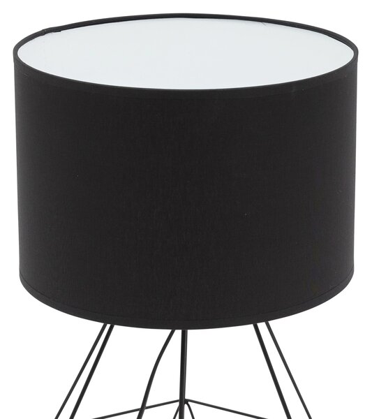 Stolová lampa na nočný stolík BENIGNE - čierna