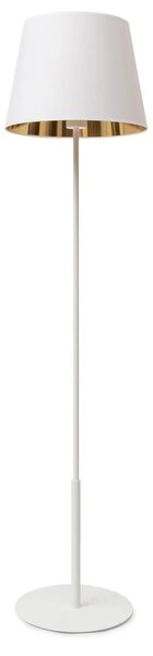 Stojacia lampa v škandinávskom štýle VESPILLO - biela / zlatá