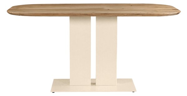 JEDÁLENSKÝ STÔL, akácia, krémová, farba akácie, 160/95/76 cm Lomoco - Stoly