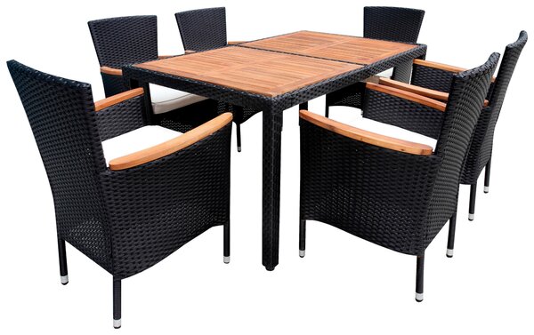 ZOSTAVA ZÁHRADNÉHO NÁBYTKU drevo, kov, plast, textil Ambia Garden - Online Only záhrada, Online Only