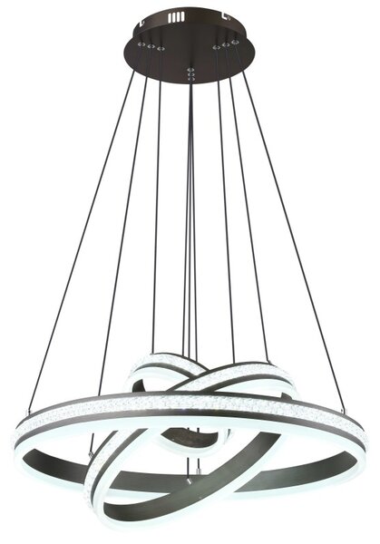 Globo 67314-70H LED závesné stropné svietidlo GROUNI | 70W integrovaný LED zdroj | 3510lm | 2700-6000K