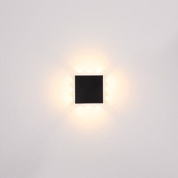 Globo 78408-12 LED nástenné svietidlo SAIDY | 12W integrovaný LED zdroj | 850lm | 3000K