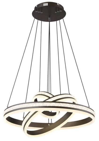 Globo 67314-70H LED závesné stropné svietidlo GROUNI | 70W integrovaný LED zdroj | 3510lm | 2700-6000K
