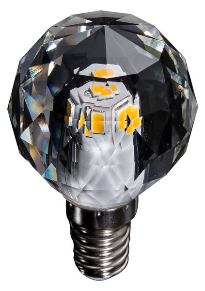 Dekoračná LED žiarovka E14 neutrálna 4000k 3w 330 lm crystal
