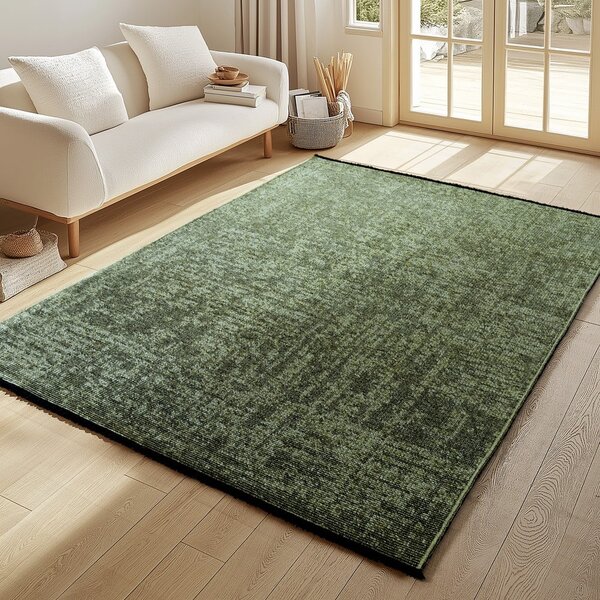 Zelený prateľný koberec 80x150 cm Space 1900 – Ayyildiz Carpets