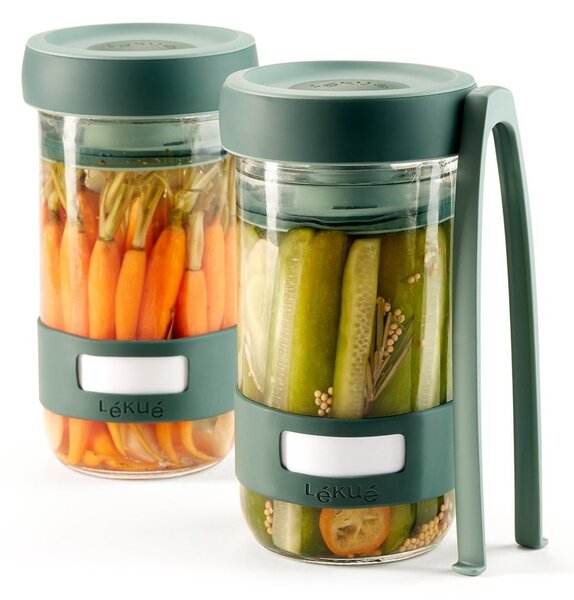 Súprava na kvasenie 2 ks 700 ml Pickles – Lékué