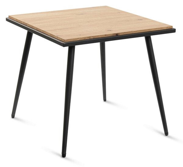 KONFERENČNÝ STOLÍK, dub artisan, kov, kompozitné drevo, 50/50/45 cm Xora - Stolíky do obývačky, Online Only