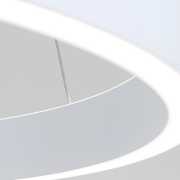 Orion - LED stmievateľný luster na lanku KOLK LED/40W/230V 2700/3000/4000K, priemer 40 cm, biela
