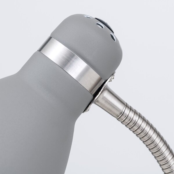 Orion - Stolná lampa SCHOOL 1xE27/40W/230V sivá/matný chróm
