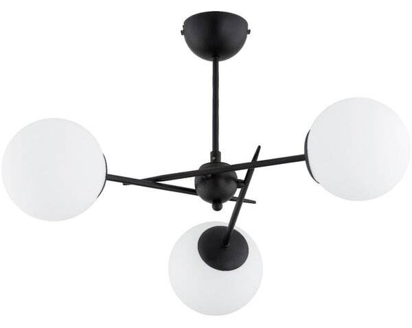 Prisadený luster PRIMERY 3xE14/10W/230V čierna