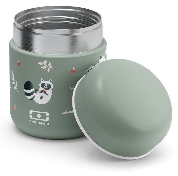 Termo box na potraviny Monbento Capsule Green Raccoon 280 ml