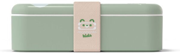 Desiatový box Monbento Foodie Green Raccoon 500 ml
