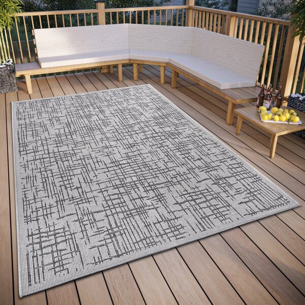 Hanse Home , Kusový koberec Clyde 105915 Telu Beige Grey - na von aj na doma, 63x120, šedá, chodba / predsieň