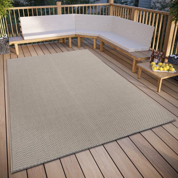 Hanse Home , Kusový koberec Clyde 105916 Pure Beige - na von aj na doma, 63x120, béžová, chodba / predsieň