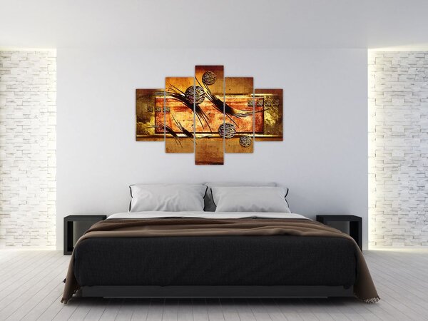 Obraz abstrakcie (150x105 cm)