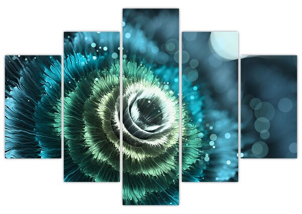 Obraz - Kvet v detaile (150x105 cm)