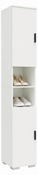 SKRINKA NA TOPÁNKY, biela, 30/178/33 cm MID.YOU - Online Only drobný nábytok, Online Only
