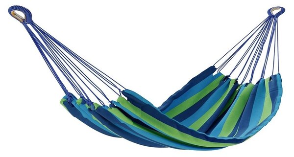 AmeliaHome Hojdacie závesné ležadlo Colada modrozelená, 240 x 80 cm