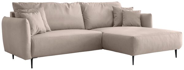 ROHOVÁ SEDAČKA, textil, béžová Livetastic - Sedačky, Online Only