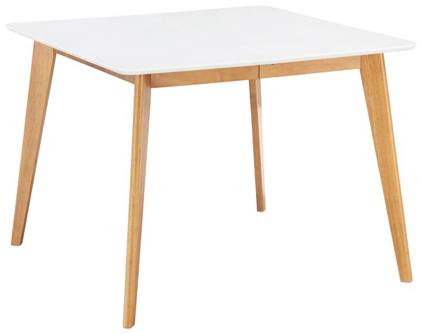JEDÁLENSKÝ STÔL, biela, 100-180/100/76 cm Livetastic - Stoly, Online Only