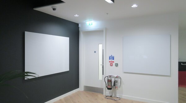 Sklenená magnetická tabuľa biela ULTRAWHITE 180x90 cm