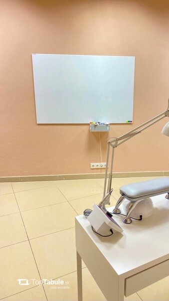 Sklenená magnetická tabuľa biela ULTRAWHITE 180x90 cm