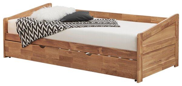 POSTEĽ S VÝSUVNÝM LÔŽKOM, 90/200 cm farba duba Livetastic - Detské izby, Online Only