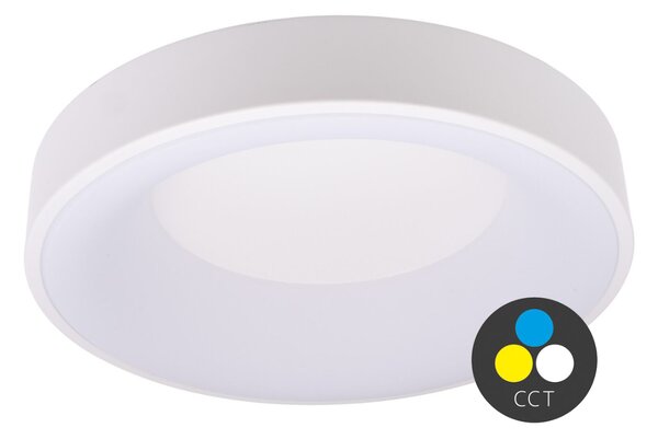 Biele LED stropné svietidlo guľaté 380mm 32W CCT