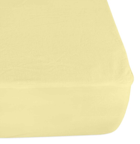 DETSKÉ NEPRIEPUSTNÉ JERSEY PRESTIERADLO SG 019 60X120 CM KRÉMOVÁ