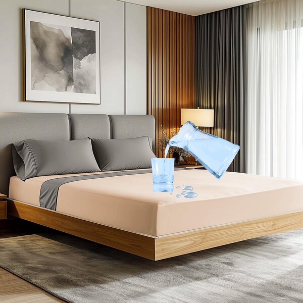 DETSKÉ NEPRIEPUSTNÉ JERSEY PRESTIERADLO SG 018 60X120 CM BÉŽOVÁ