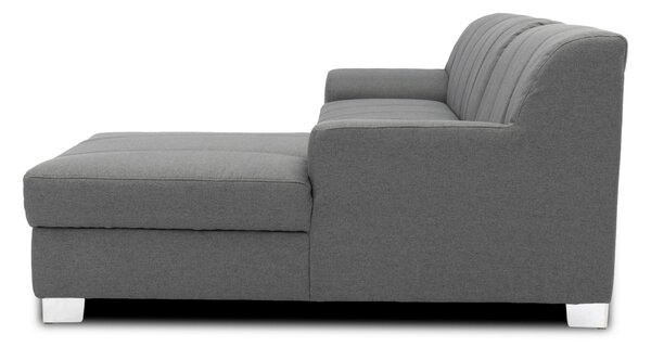 ROHOVÁ SEDAČKA, textil, sivá MID.YOU - Sedačky, Online Only