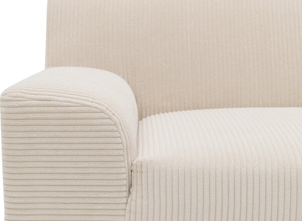 ROHOVÁ SEDAČKA, textil, krémová MID.YOU - Sedačky, Online Only