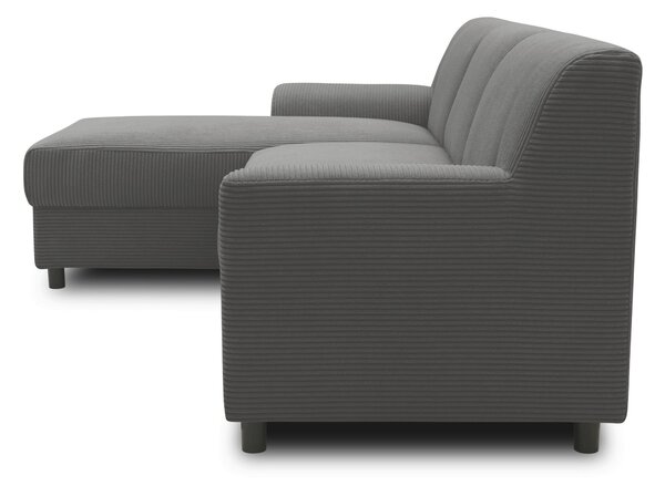 ROHOVÁ SEDAČKA, textil, sivá MID.YOU - Sedačky, Online Only