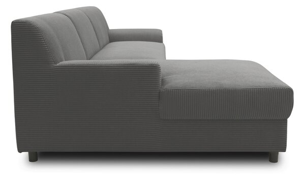 ROHOVÁ SEDAČKA, textil, sivá MID.YOU - Sedačky, Online Only