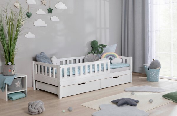 DOMČEKOVÁ POSTEĽ, 90/200 cm biela Livetastic - Detské izby, Online Only