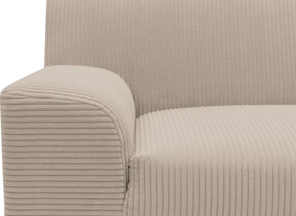 ROHOVÁ SEDAČKA, textil, taupe MID.YOU - Sedačky, Online Only