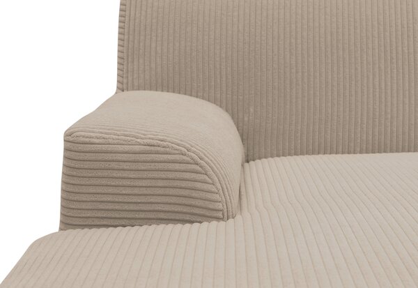ROHOVÁ SEDAČKA, textil, taupe MID.YOU - Sedačky, Online Only