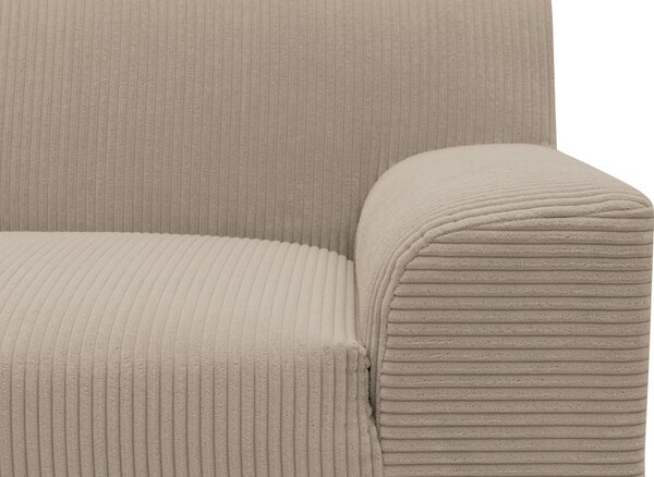 ROHOVÁ SEDAČKA, textil, taupe MID.YOU - Sedačky, Online Only