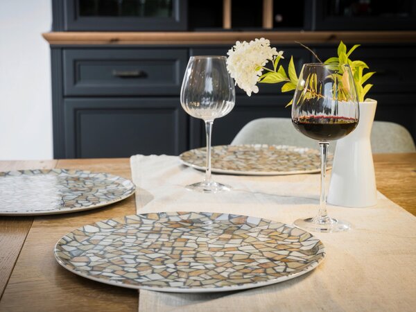 SADA TANIEROV NA PIZZU, keramika, 33 cm Creatable - Online Only bytové doplnky, Online Only