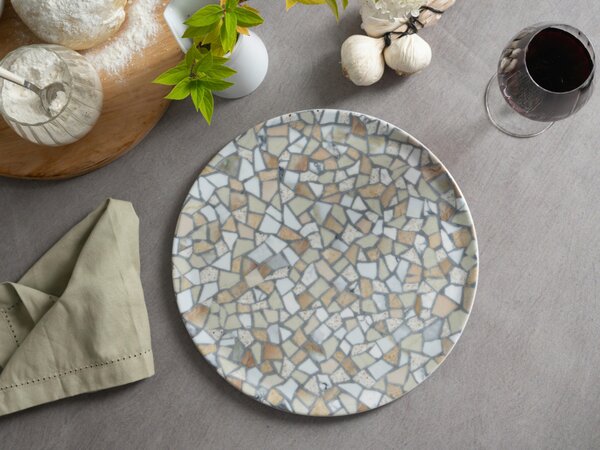 SADA TANIEROV NA PIZZU, keramika, 33 cm Creatable - Online Only bytové doplnky, Online Only