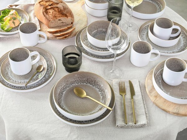 KOMBINOVANÝ SERVIS 16-dielne kamenina Creatable - Online Only bytové doplnky, Online Only