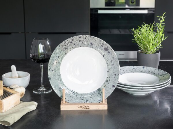 SADA TANIEROV NA CESTOVINY, keramika, 27 cm Creatable - Online Only bytové doplnky, Online Only