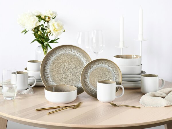 KOMBINOVANÝ SERVIS 16-dielne kamenina Creatable - Online Only bytové doplnky, Online Only
