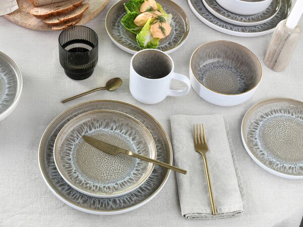 KOMBINOVANÝ SERVIS 16-dielne kamenina Creatable - Online Only bytové doplnky, Online Only