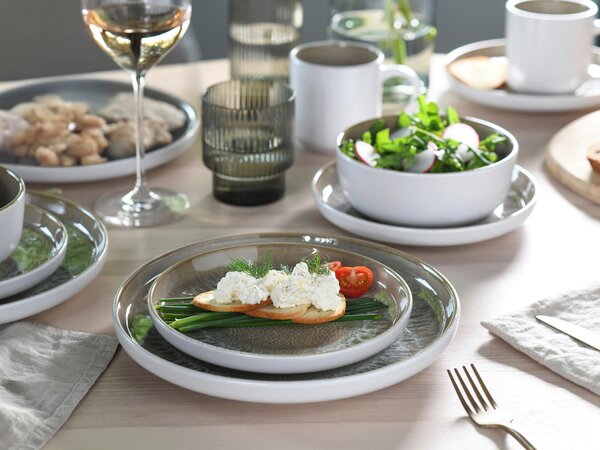 KOMBINOVANÝ SERVIS 16-dielne kamenina Creatable - Online Only bytové doplnky, Online Only