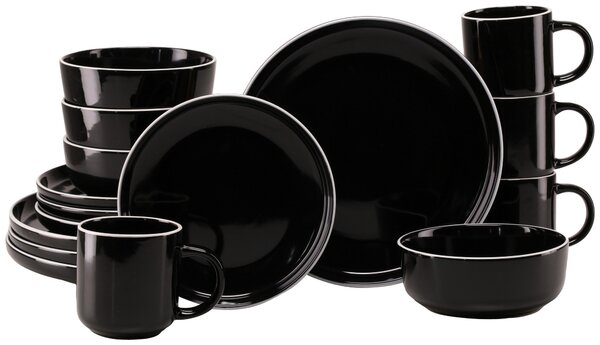 KOMBINOVANÝ SERVIS 16-dielne kamenina Creatable - Online Only bytové doplnky, Online Only