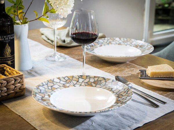 SADA TANIEROV NA CESTOVINY, keramika, 27 cm Creatable - Online Only bytové doplnky, Online Only