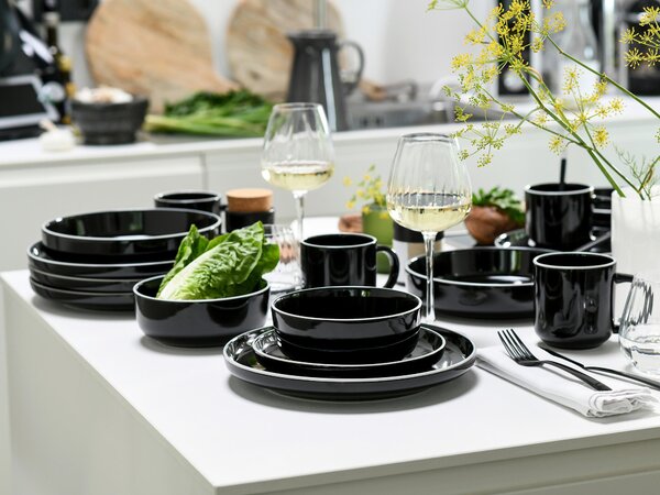 KOMBINOVANÝ SERVIS 30-dielne kamenina Creatable - Online Only bytové doplnky, Online Only