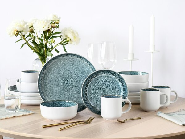 KOMBINOVANÝ SERVIS 16-dielne kamenina Creatable - Online Only bytové doplnky, Online Only
