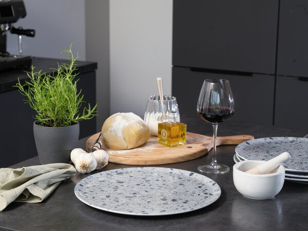SADA TANIEROV NA PIZZU, keramika, 33 cm Creatable - Online Only bytové doplnky, Online Only